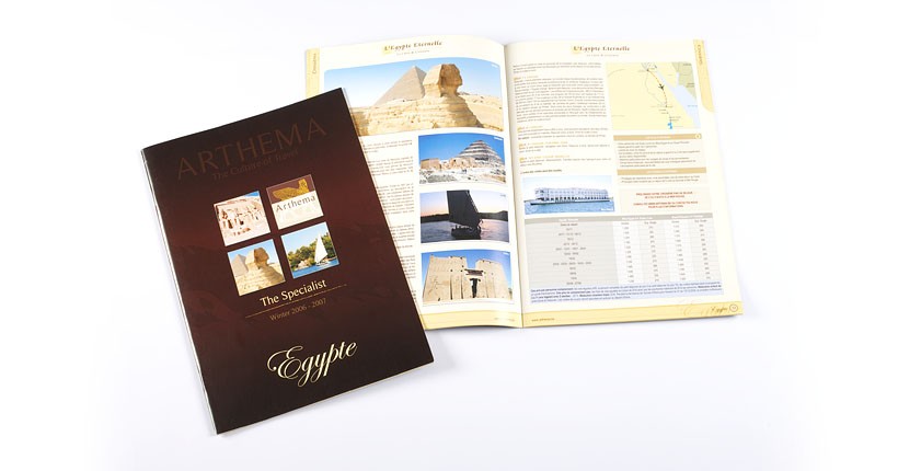 Arthema - Brochure Egypte Hiver 2006 - 2007 en version FranÃ§aise et nÃ©erlandaise